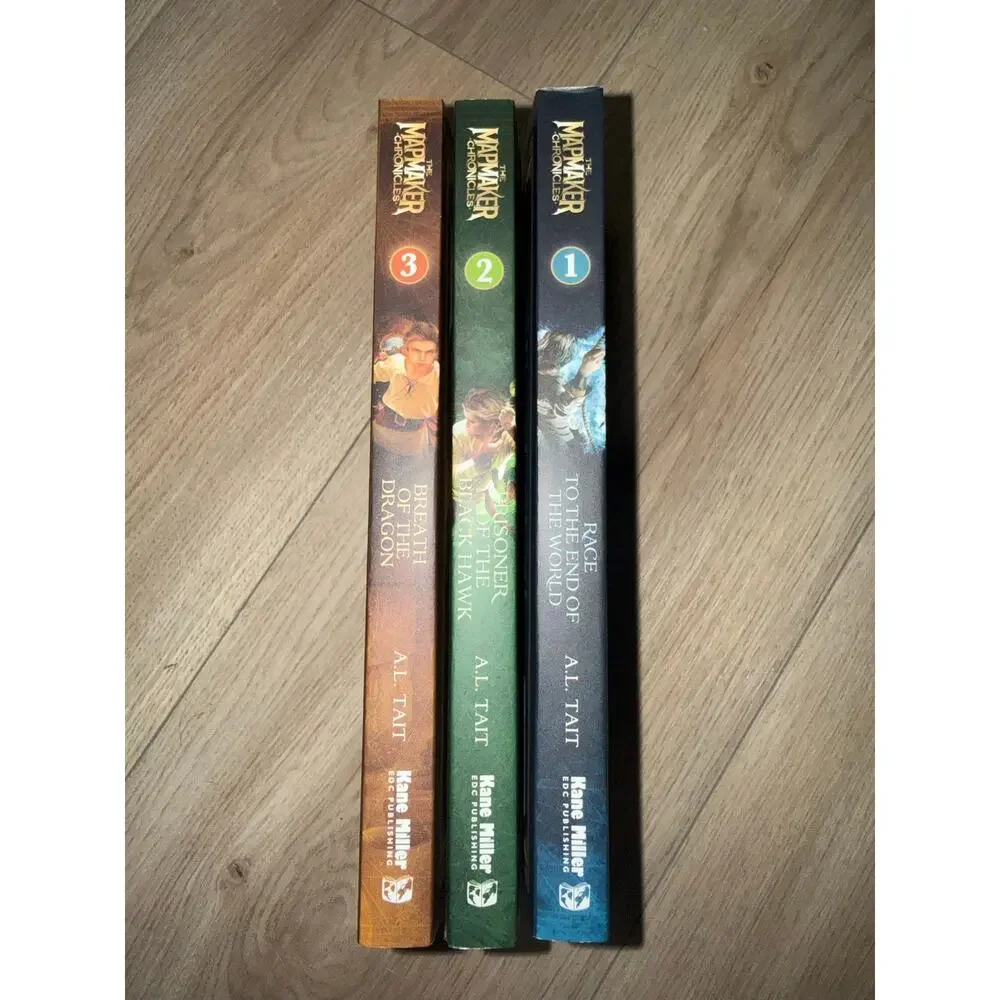 The Mapmaker Chronicles Books 1-3 by A.L. Tait /Kane Miller Publishing